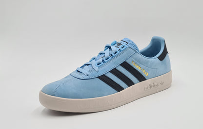 *NEU* 2013 Adidas Trimm Trab Retro Hellblau Gr. UK 10 / EUR 44 2/3