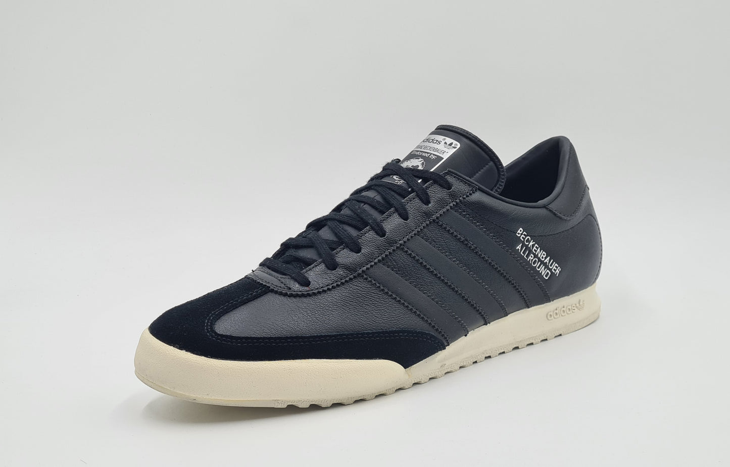 *NEU* 2009 Adidas Beckenbauer Allround Retro Schwarz UK 10 / EUR 44 2/3
