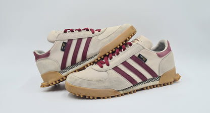 *Good condition* 2023 Adidas Marathon TR Cordura Beige / Red UK 10 / EUR 44 2/3