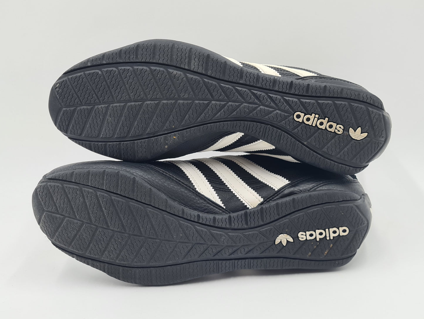 *LIKE NEW* 2008 Adidas Goodyear Street Black UK 8.5 / EUR 42 2/3