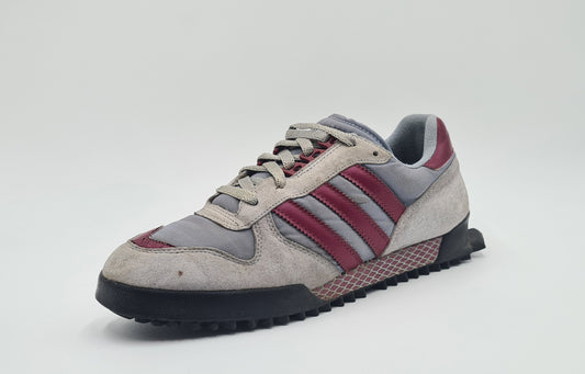 2002 Adidas Marathon TR Retro Gray Red UK 8 / EUR 42