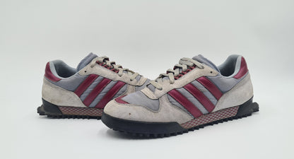2002 Adidas Marathon TR Retro Gray Red UK 8 / EUR 42