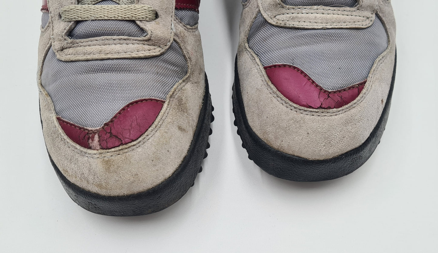2002 Adidas Marathon TR Retro Gray Red UK 8 / EUR 42