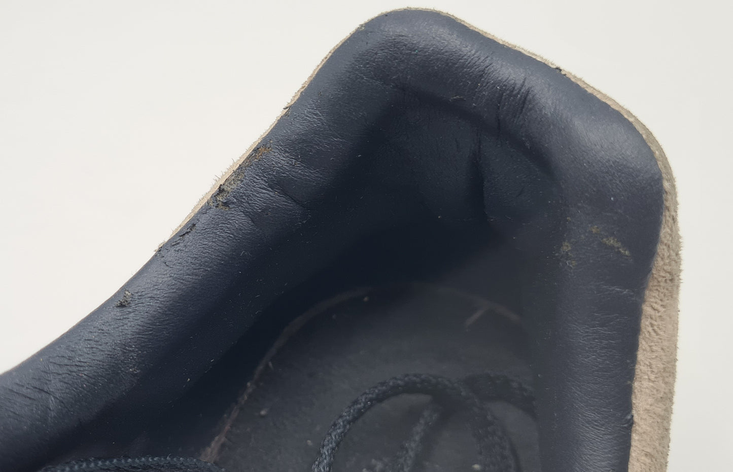 *Guter Zustand* 2002 Adidas Marathon TR Leder Dunkelbraun UK 8 / EUR 42