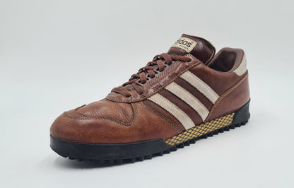 2002 Adidas Marathon TR Leder Braun UK 9 / EUR 43 1/3