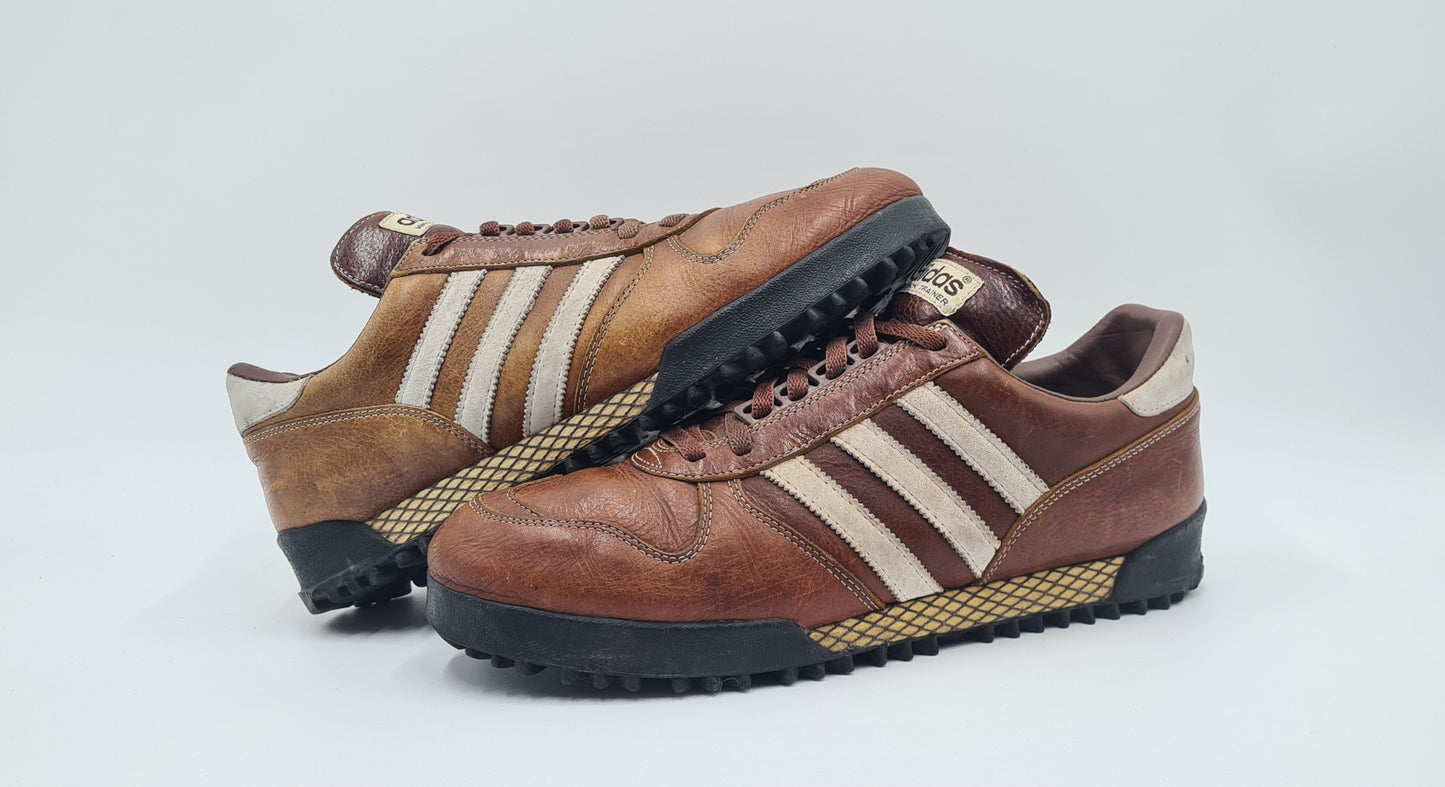 2002 Adidas Marathon TR Leder Braun UK 9 / EUR 43 1/3