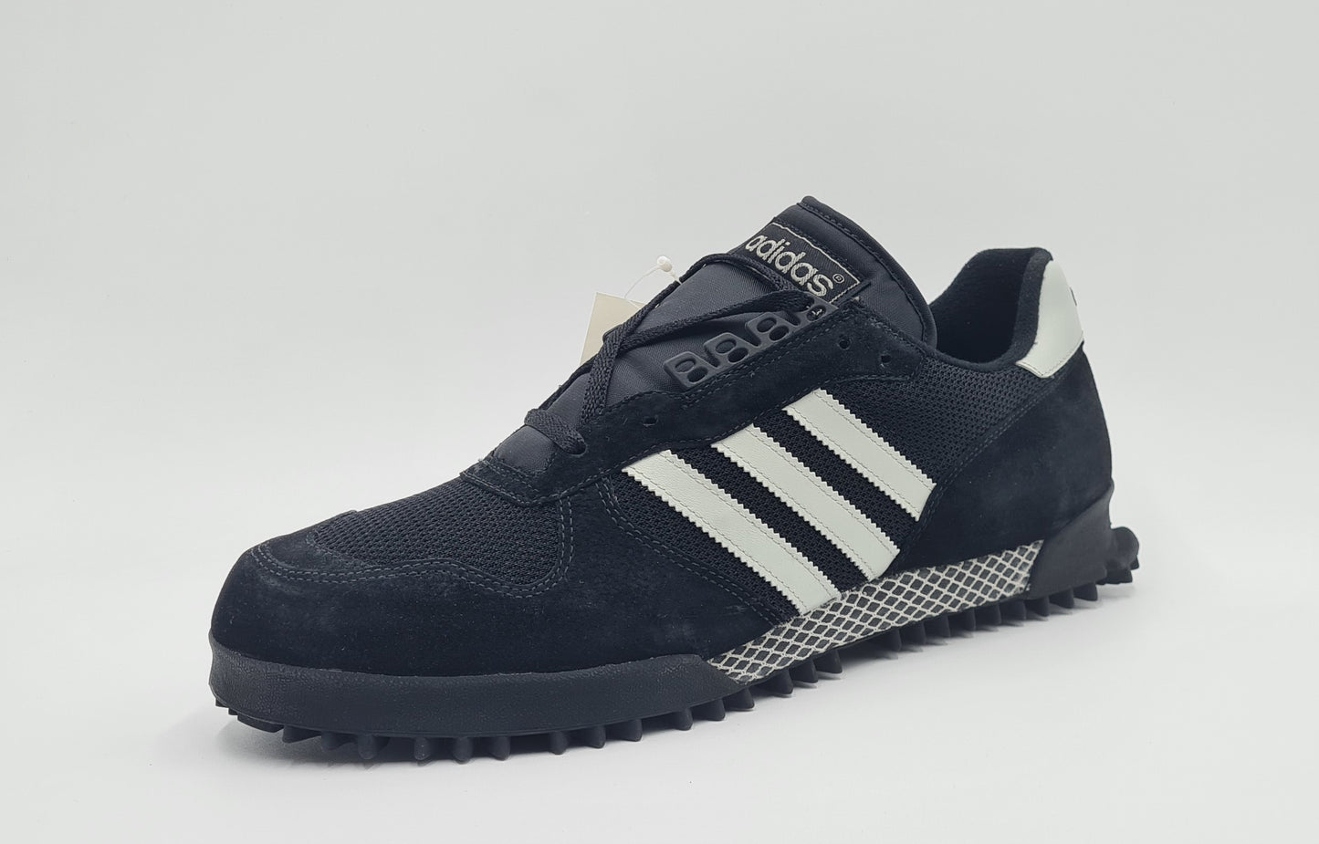 *NEW* Vintage 2000 Adidas Marathon TR Black UK 14 / EUR 50