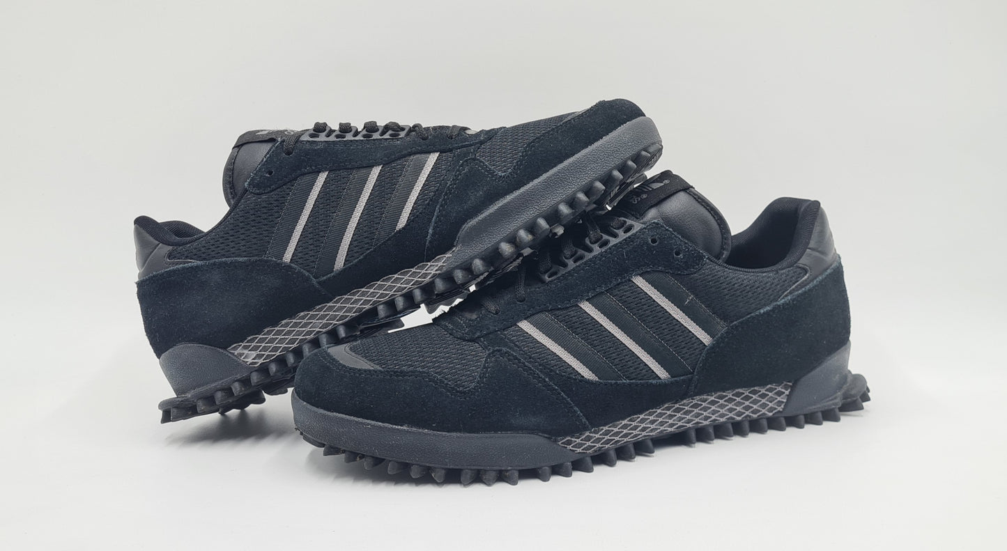 *VGC* 2012 Adidas Marathon TR Retro Black UK 10.5 / EUR 45 1/3