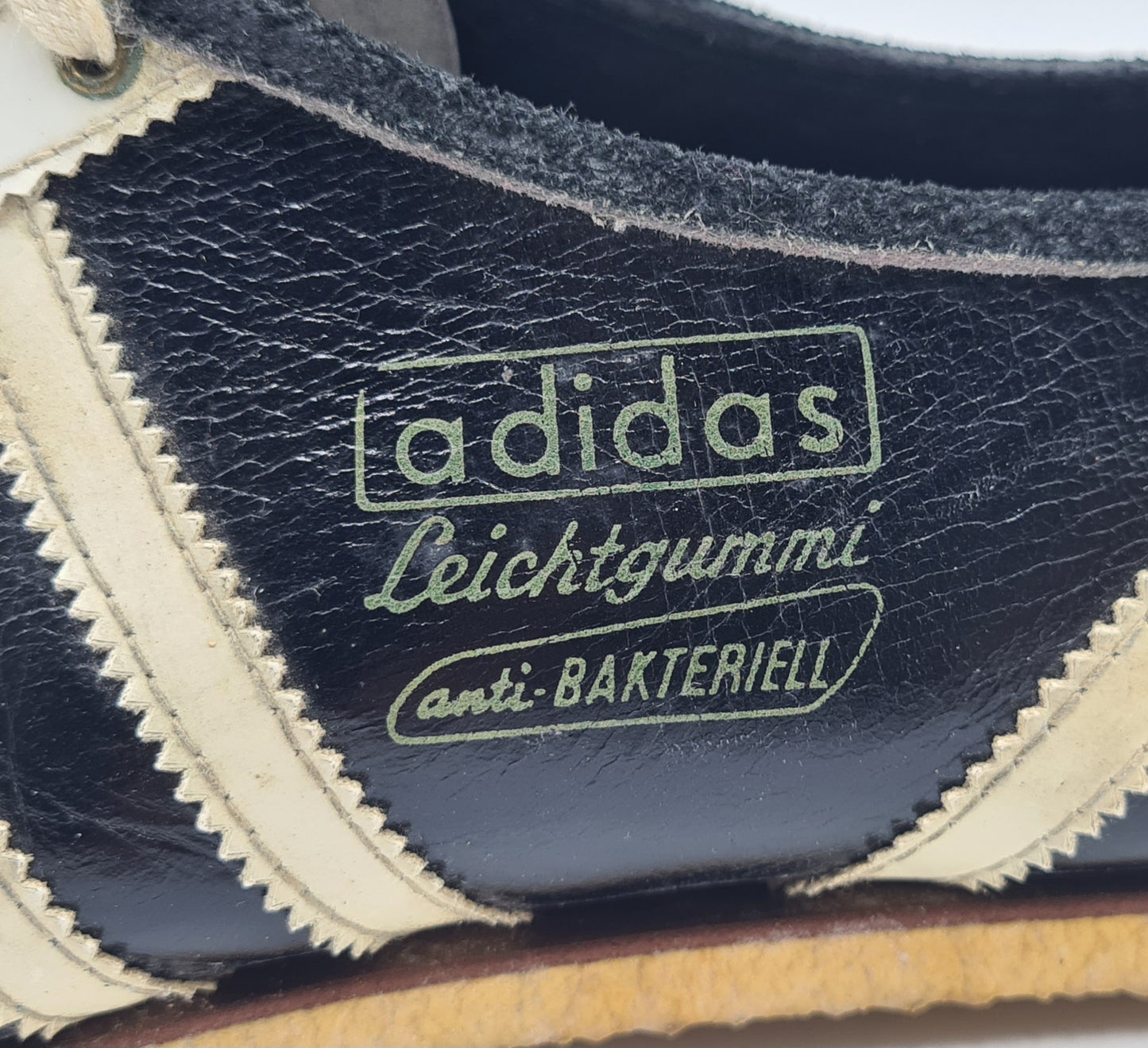 *TOP* Vintage 1960er Adidas Leichtgummi UK 9 / EUR 43 1/3