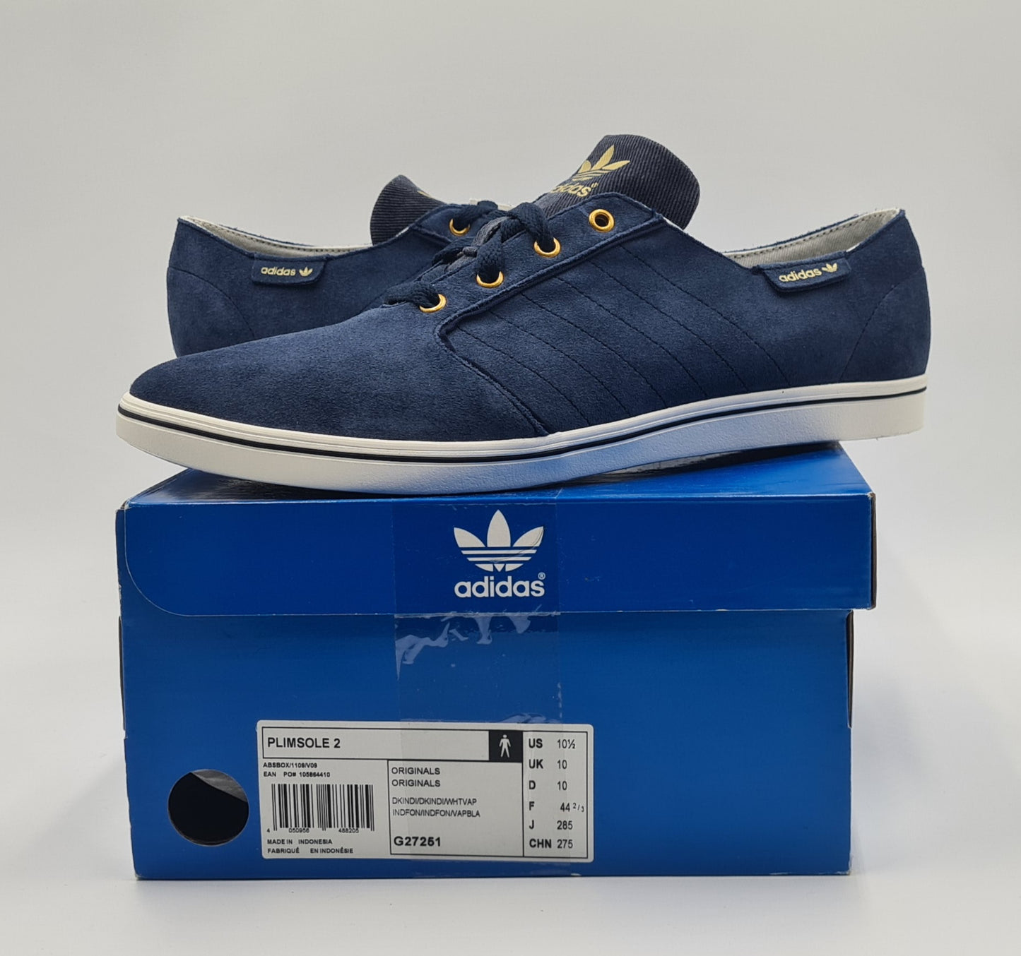 *NEU* 2012 Adidas Plimsole 2 Retro Gr. UK 10 / EUR 44 2/3