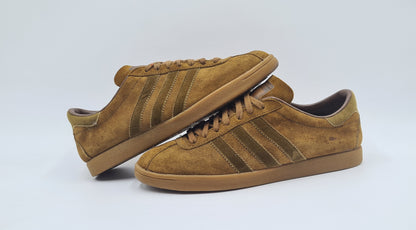 *WIE NEU* Vintage 1980er Adidas Tobacco Made in France UK 8 / EUR 42
