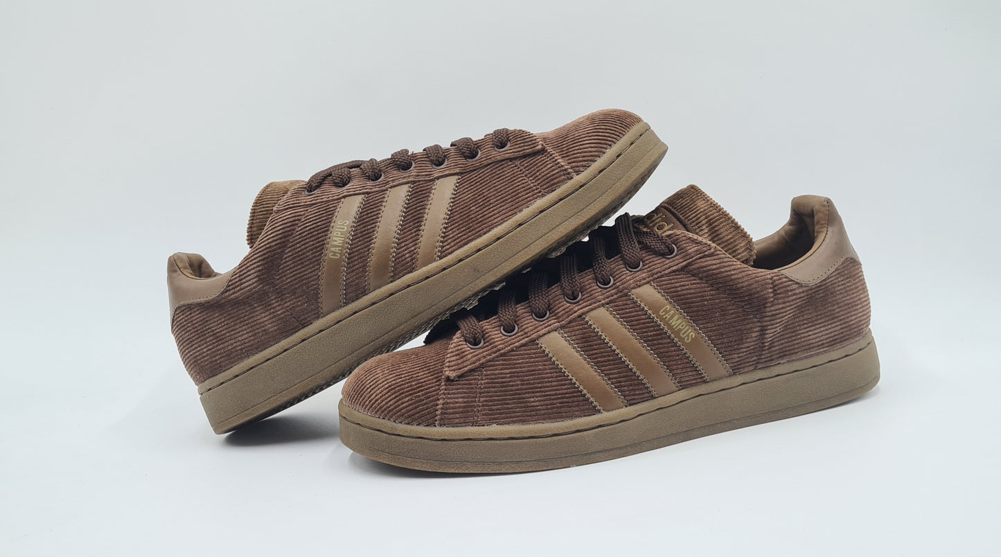 *TOP* 2003 Adidas Campus Cord Braun Gr. UK 10 / EUR 44 2/3