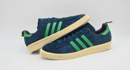 *NEU* 2013 Adidas Campus 80s Blau Grün Gr. UK 10 / EUR 44 2/3