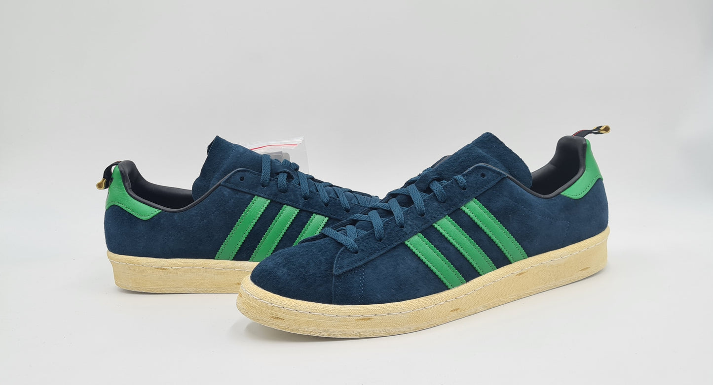 *NEU* 2013 Adidas Campus 80s Blau Grün Gr. UK 10 / EUR 44 2/3