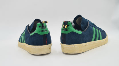 *NEU* 2013 Adidas Campus 80s Blau Grün Gr. UK 10 / EUR 44 2/3