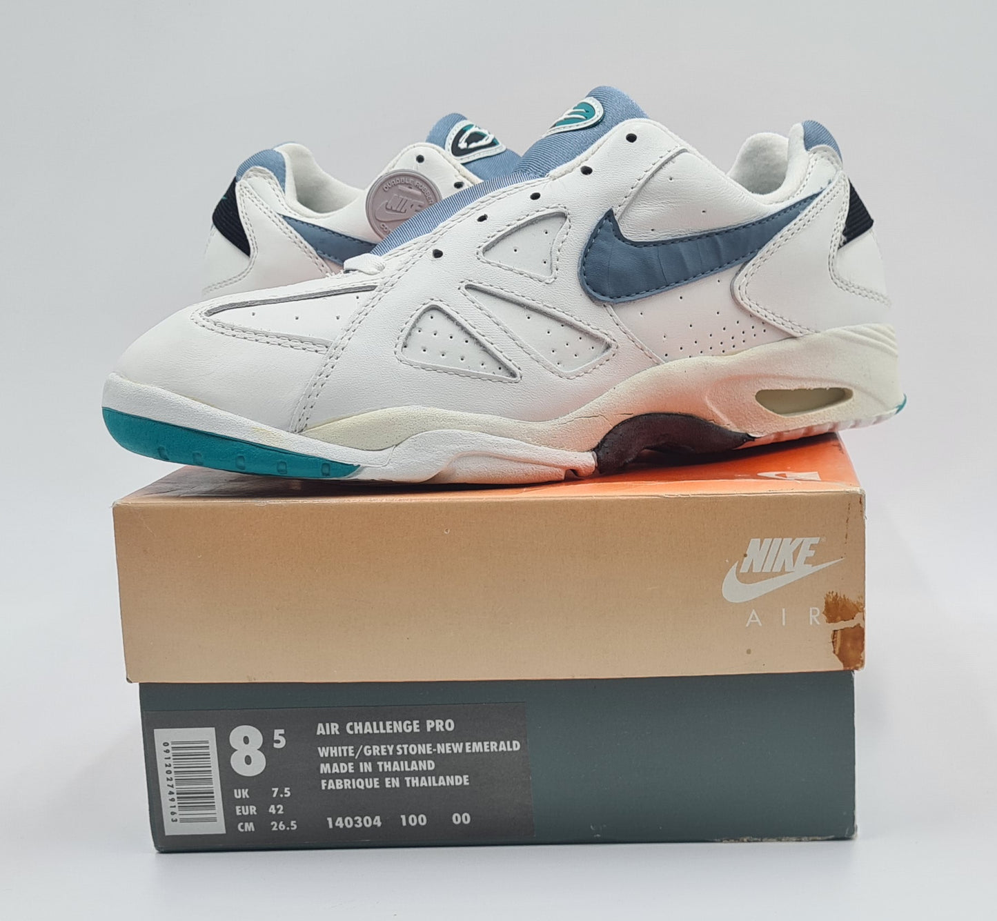 *NEU* Vintage 1993 Nike Air Challenge Pro Andre Agassi UK 7,5 / EUR 42