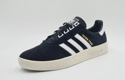 *NEU* 2008 Adidas Trimm Trab Retro Schwarz Gr. UK 10 / EUR 44 2/3