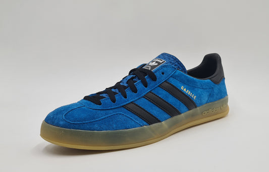 *NEU* 2012 Adidas Gazelle Indoor Blau Schwarz Gr. UK 10 / EUR 44 2/3