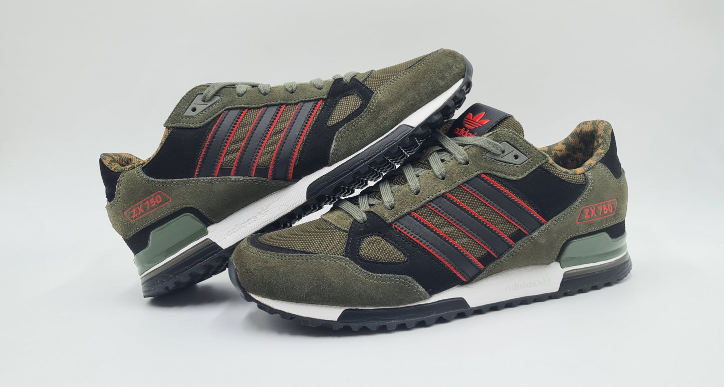 *WIE NEU* 2013 Adidas ZX 750 Camo Gr. UK 10,5 / EUR 45 1/3