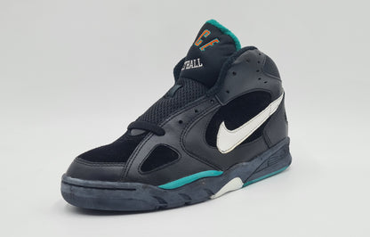 *NEU* Vintage 1993 Nike Air Extreme Force 3/4 Schwarz UK 6 / EUR 40