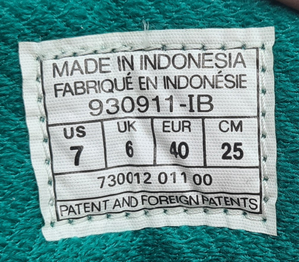 *NEU* Vintage 1993 Nike Air Extreme Force 3/4 Schwarz UK 6 / EUR 40