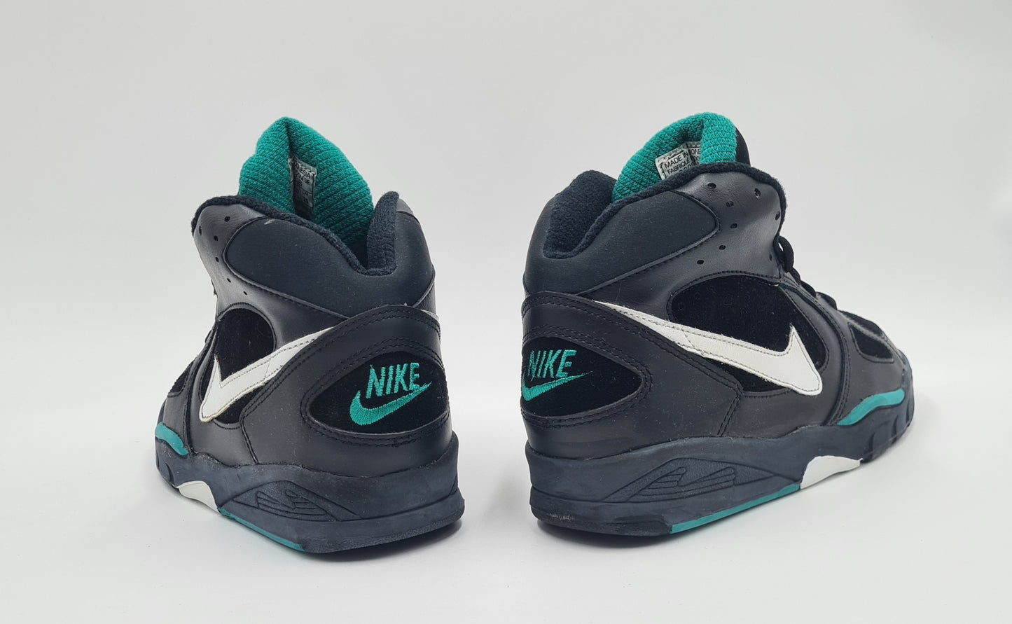*NEU* Vintage 1993 Nike Air Extreme Force 3/4 Schwarz UK 6 / EUR 40