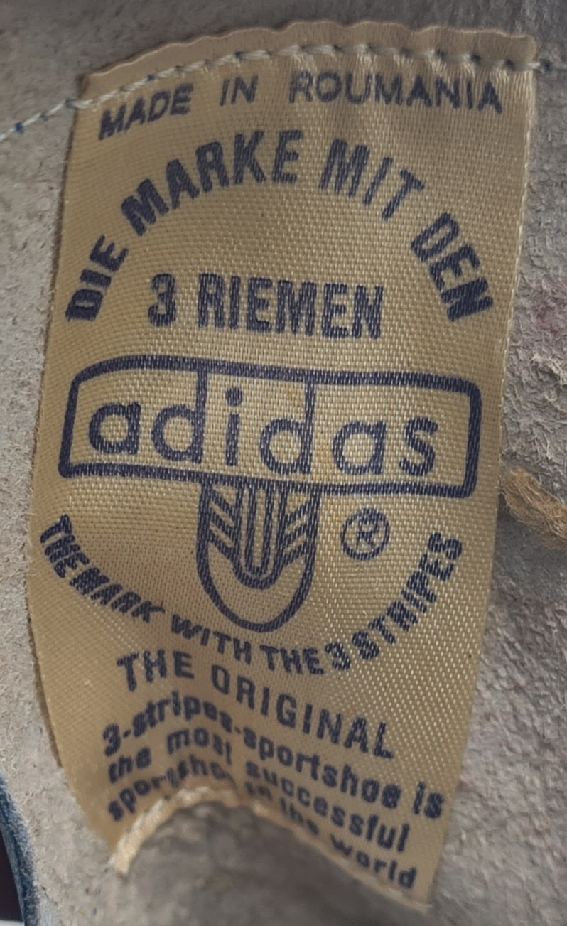 *NEU* UNPAAR! Vintage 1980er Adidas Rekord Made in Roumania