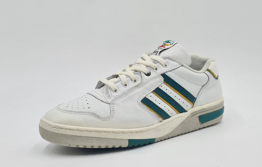 *NEU* Vintage 1980er Adidas Stefan Edberg Made in France UK 9 / EUR 43 1/3
