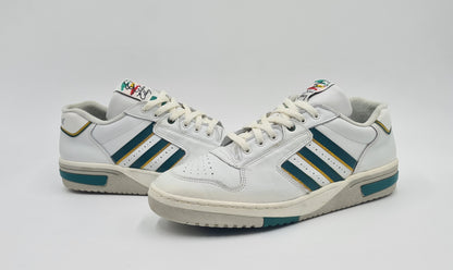 *NEU* Vintage 1980er Adidas Stefan Edberg Made in France UK 9 / EUR 43 1/3