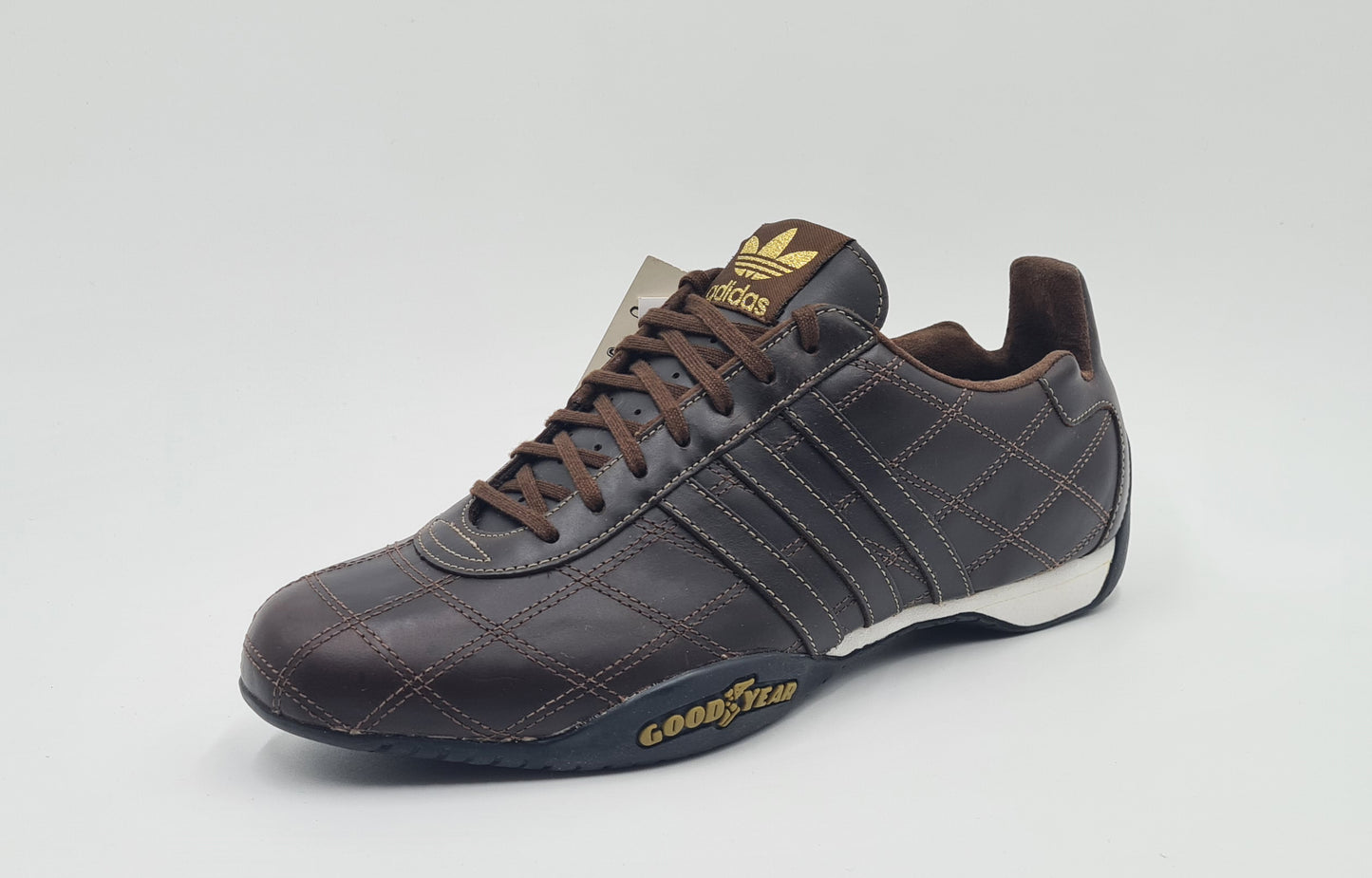 *NEW* 2004 Adidas Tuscany Good Year Brown (odd pair) left 42 2/3 / right 42