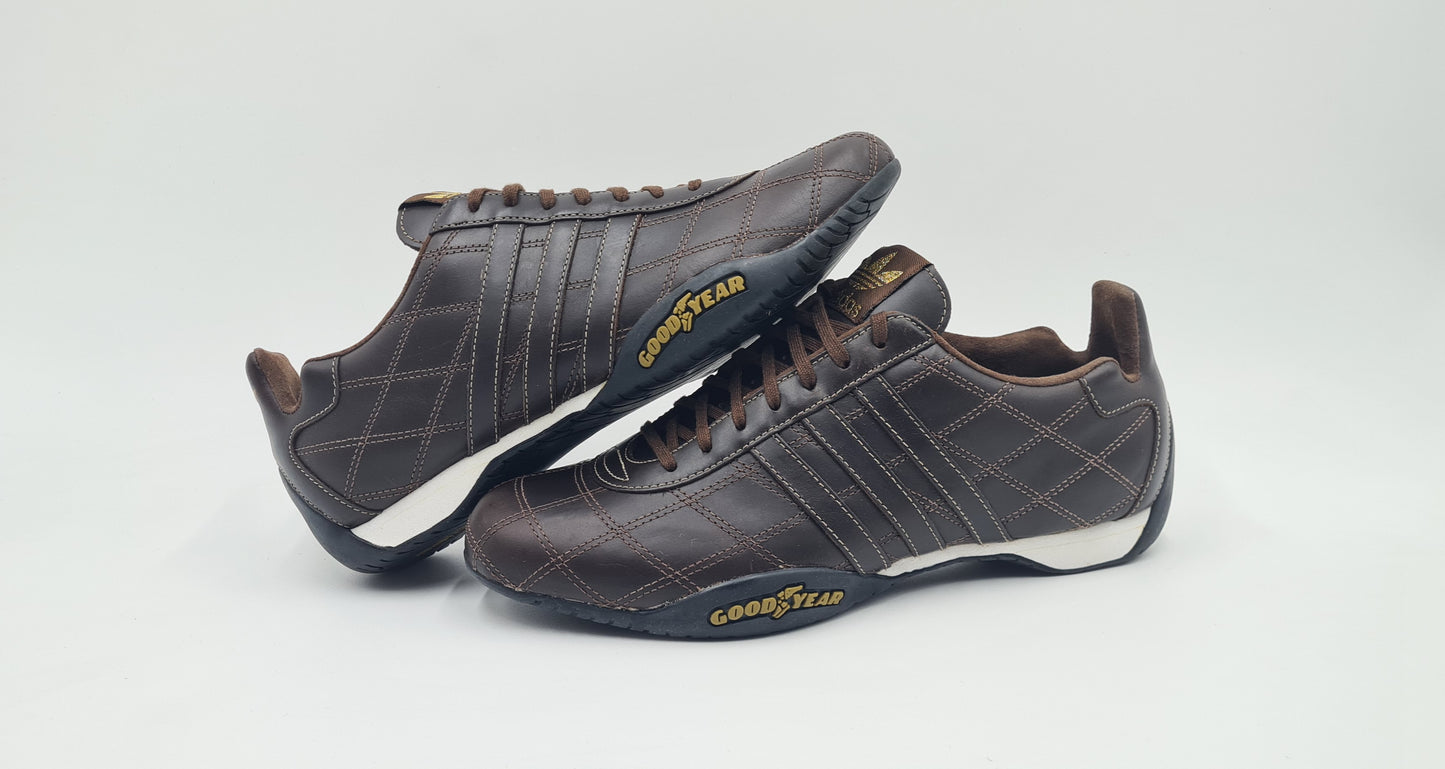 *NEW* 2004 Adidas Tuscany Good Year Brown (odd pair) left 42 2/3 / right 42