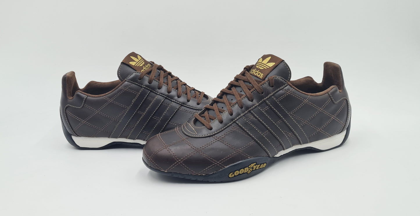 *NEW* 2004 Adidas Tuscany Good Year Brown (odd pair) left 42 2/3 / right 42