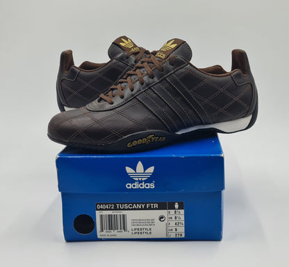 *NEW* 2004 Adidas Tuscany Good Year Brown (odd pair) left 42 2/3 / right 42