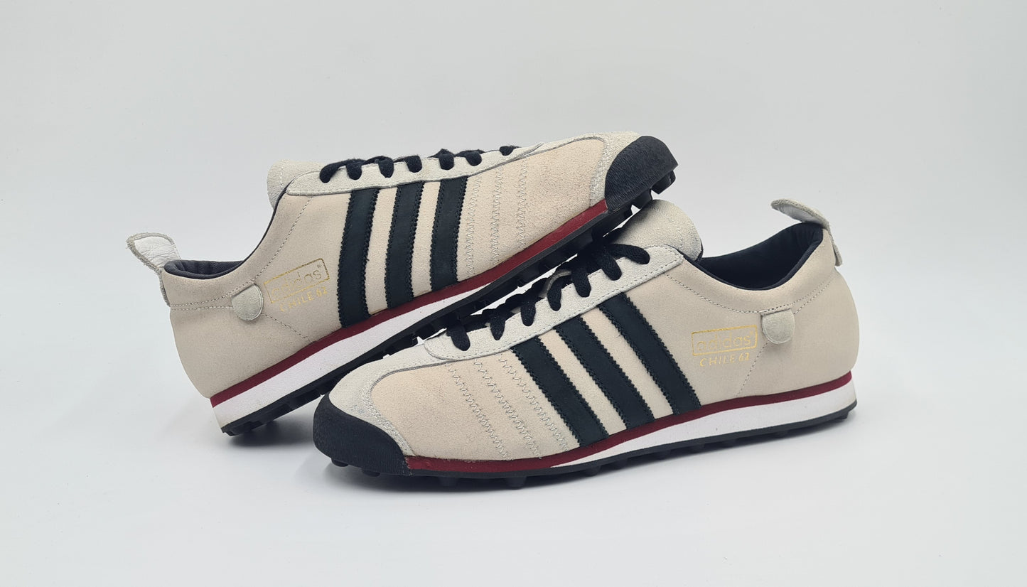 *TOP* Vintage 2009 Adidas Chile 62 Retro Grau UK 9,5 / EUR 44