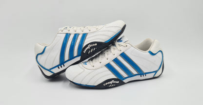 *Guter Zustand* 2014 Adidas Adi Racer Low M Good Year Weiß Blau Gr. UK 6,5 / EUR 40