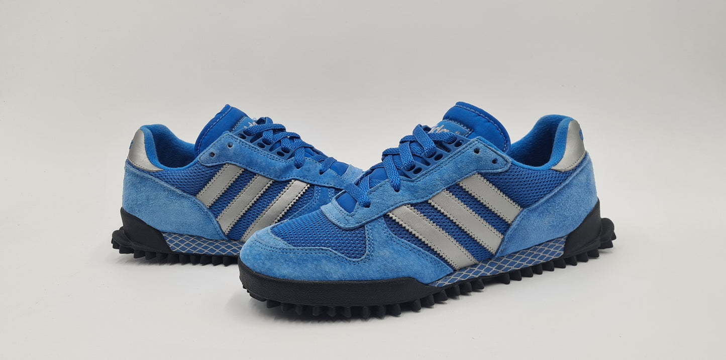 *LIKE NEW* 2009 Adidas Marathon TR Blue UK 7.5 / EUR 41 1/3