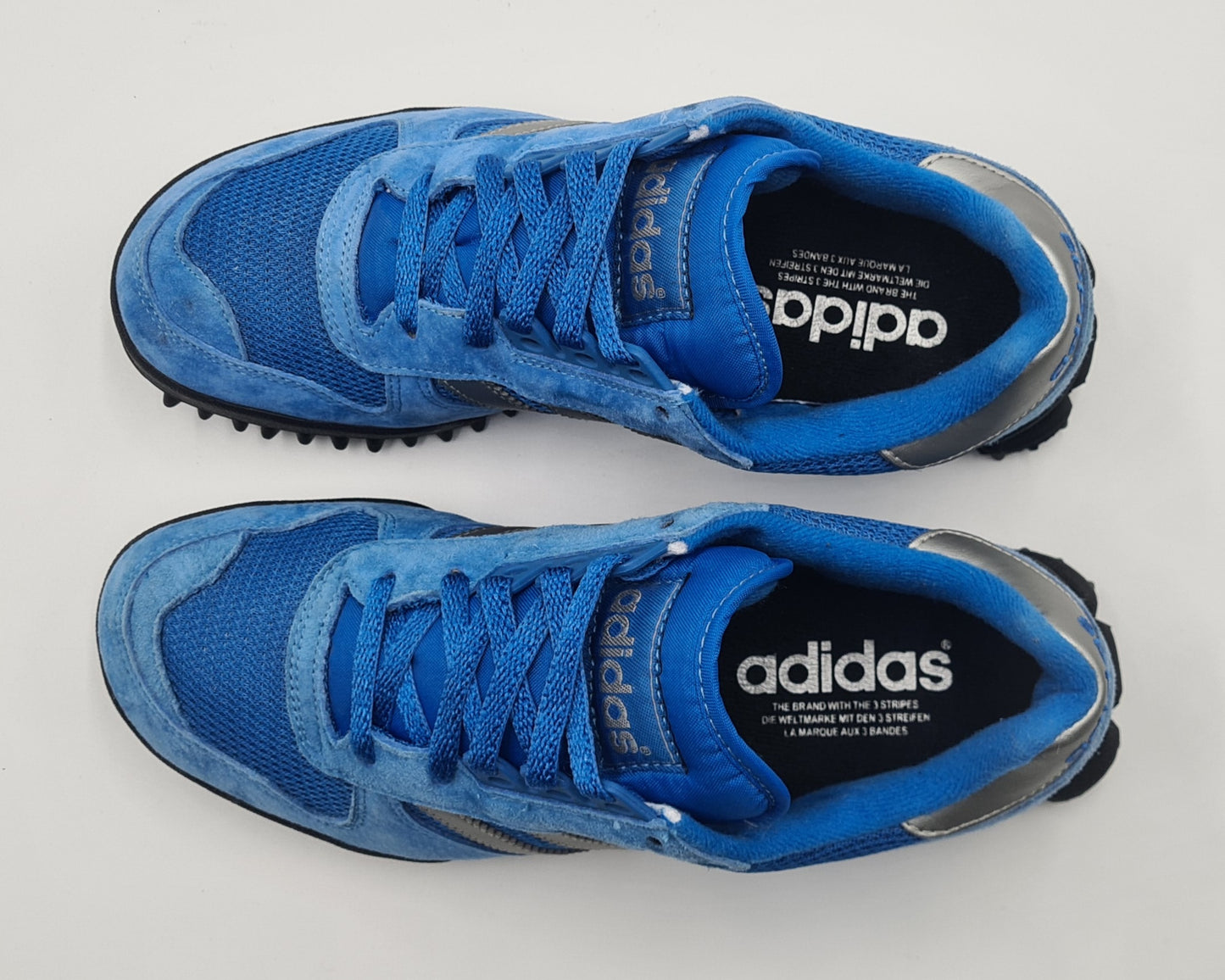 *LIKE NEW* 2009 Adidas Marathon TR Blue UK 7.5 / EUR 41 1/3