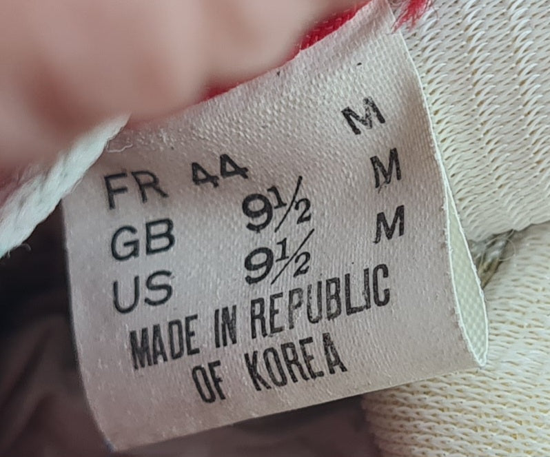 Vintage 1987 Adidas Instinct Hi Korea UK 9,5 / EUR 44