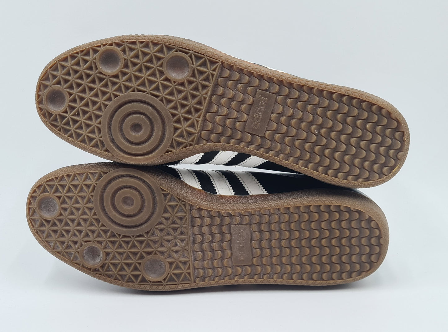 *TOP* Vintage 1986 Adidas Samba schwarz Taiwan UK 10,5 / EUR 45 1/3