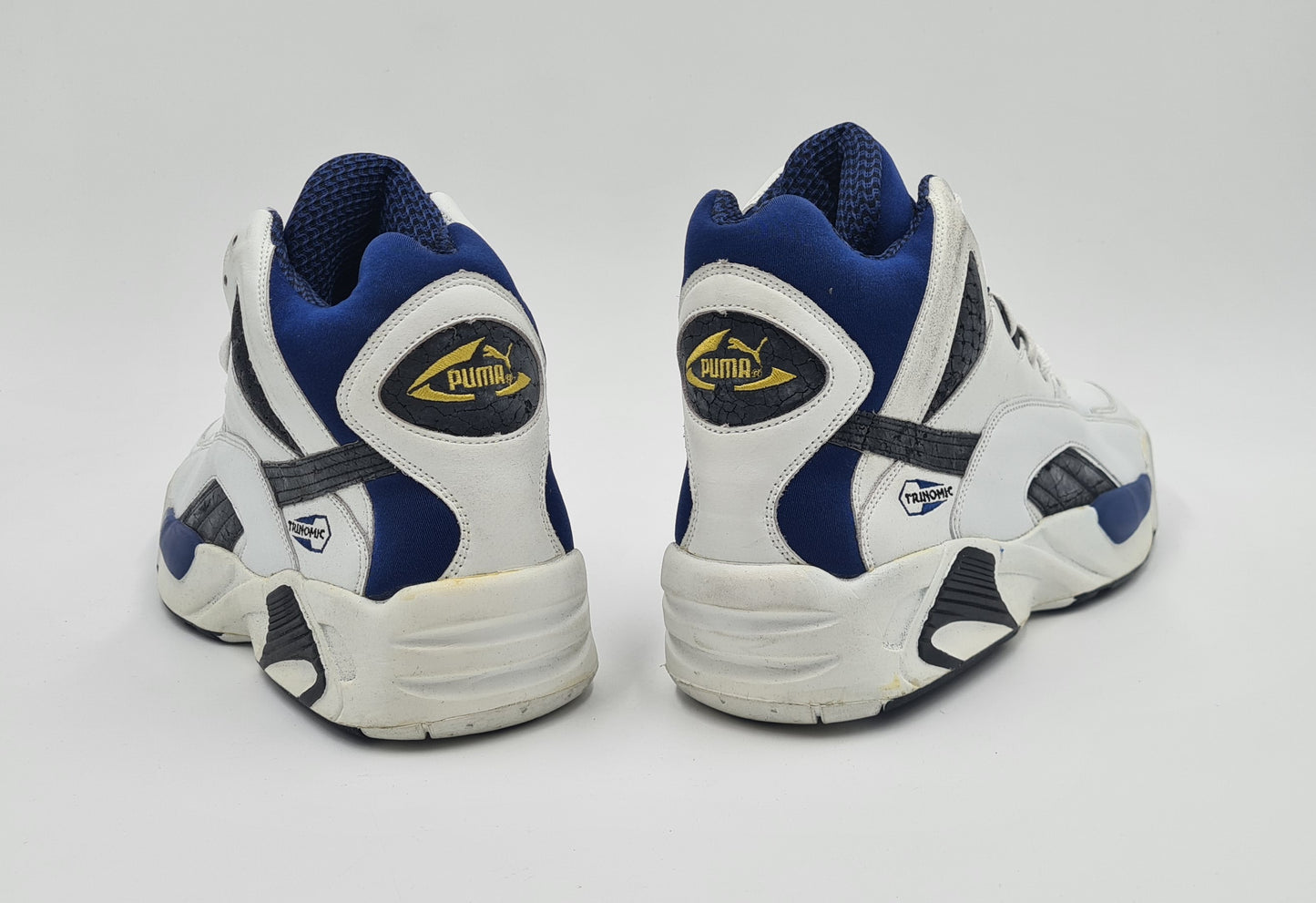 *NEU* Vintage 1993 Puma Trinomic Hi Top Basketball Gr. UK 8,5 / EUR 42,5