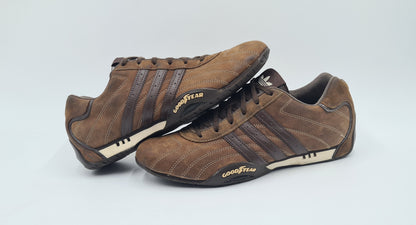 *WIE NEU* 2012 Adidas Adi Racer Low Good Year Braun Gr. UK 9,5 / EUR 44