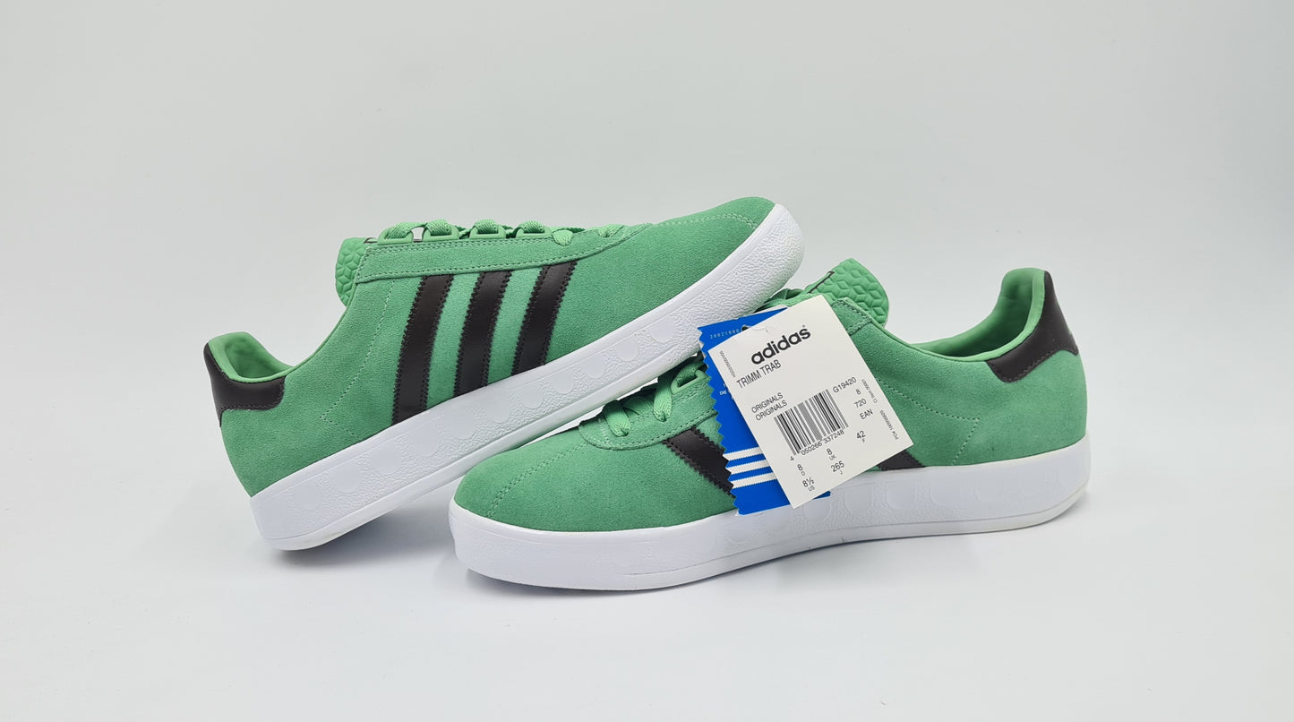 *NEU* 2009 Adidas Trimm Trab Retro Grün Gr. UK 8 / EUR 42