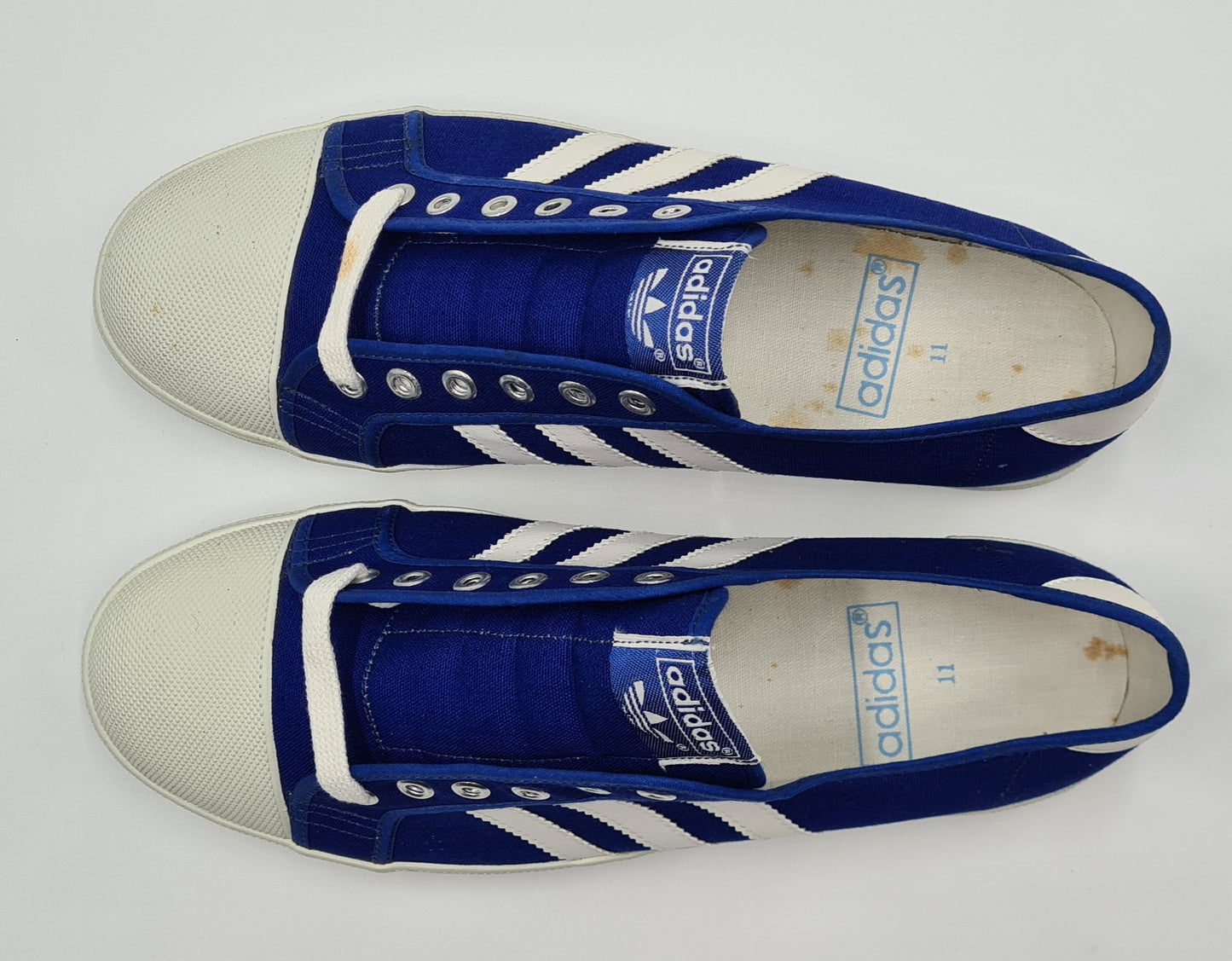 *NEW* Vintage 1980s Adidas Adria Trainers UK 11 / EUR 46