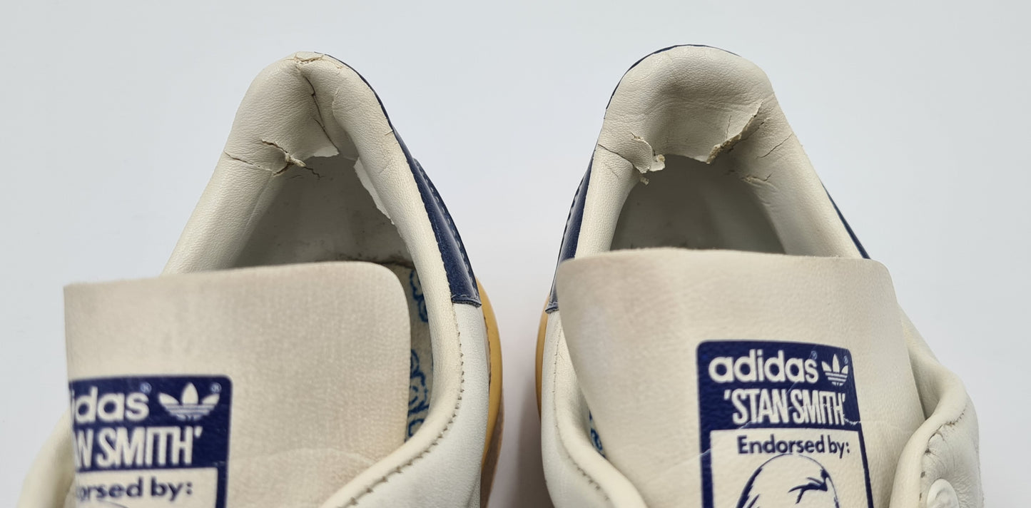 Vintage 1980s Adidas Stan Smith Made in France UK 8 / EUR 42