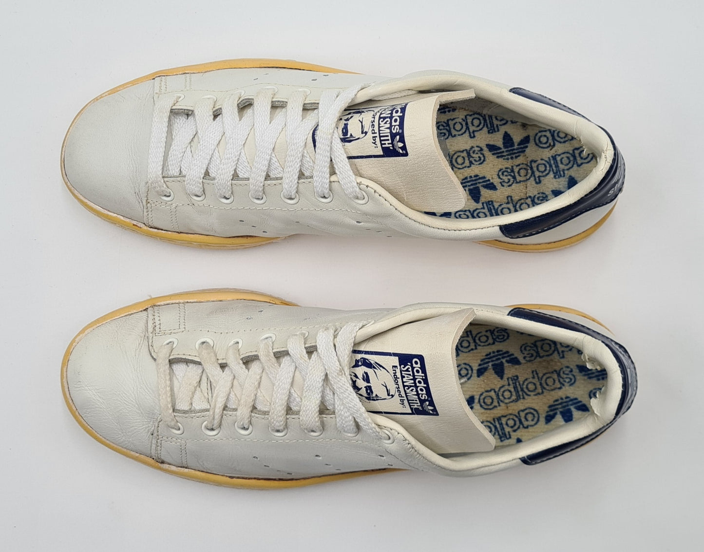 Vintage 1980s Adidas Stan Smith Made in France UK 8 / EUR 42