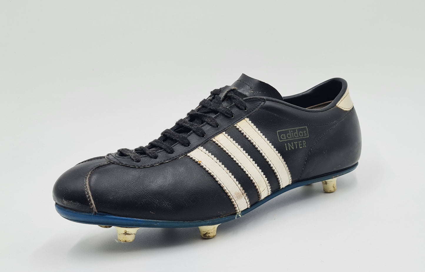 *TOP* 1960er Adidas Inter West Germany Fußballschuhe UK 10,5 / EUR 45 1/3