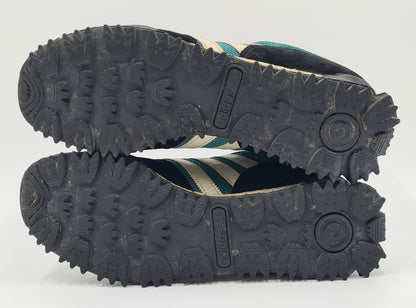 *VGC* 1996 Adidas Marathon TR Green Black UK 10.5 / EUR 45 1/3
