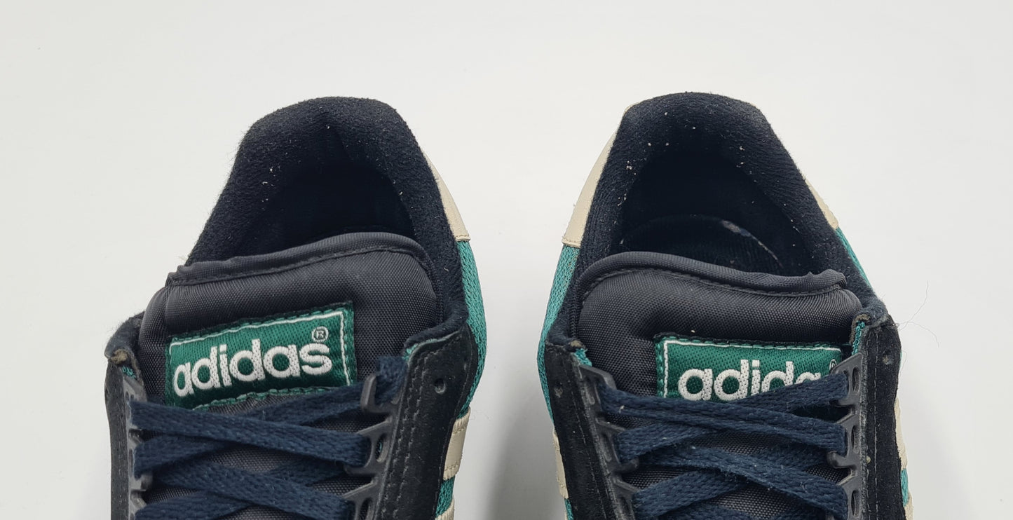 *VGC* 1996 Adidas Marathon TR Green Black UK 10.5 / EUR 45 1/3