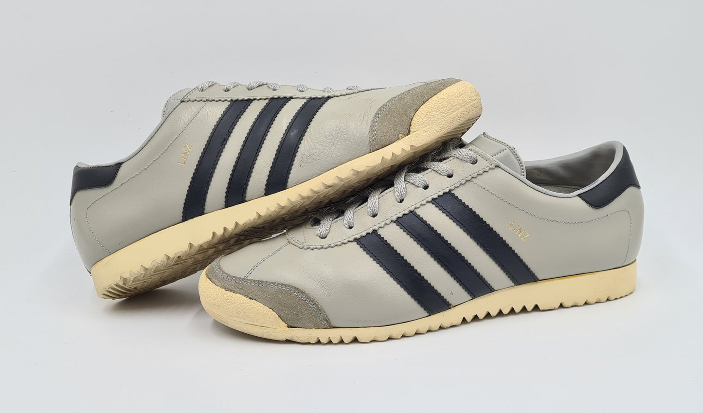 *TOP* Vintage 1980er Adidas Linz Yugoslavia UK 10 / EUR 44 2/3