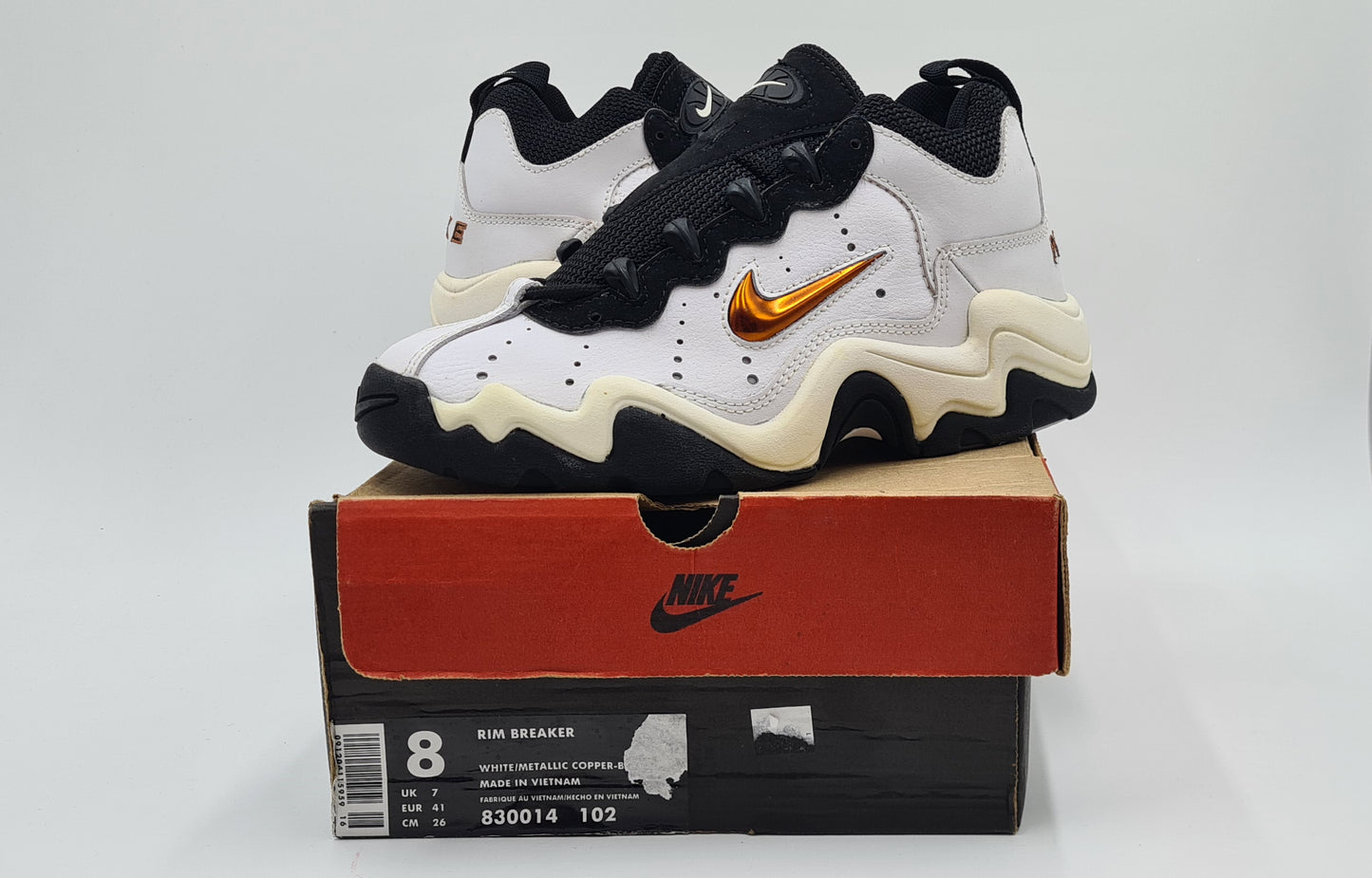 *NEU* Vintage 1997 Nike Air Rim Breaker UK 7 / EUR 41